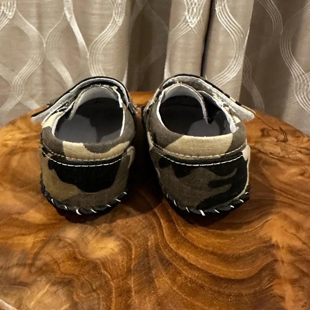 Pediped Camouflage Baby Shoes Size 12-18 Months